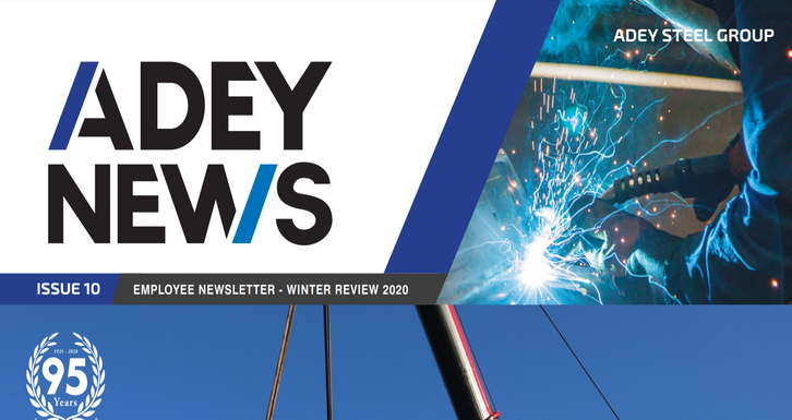 Adey Steel Newspaper